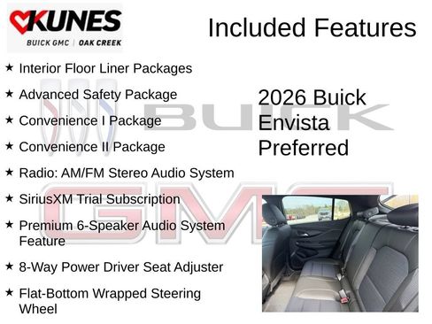New 2026 Buick Envista Preferred w/ Convenience I Package FWD image 2