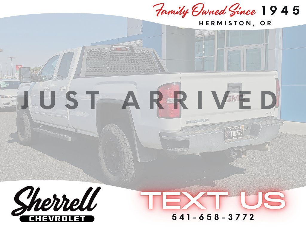 Used 2018 GMC Sierra 2500 SLE AWD/4WD image 3