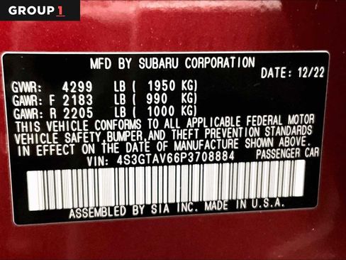 Certified 2023 Subaru Impreza Premium image 35
