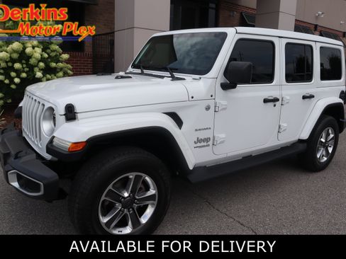 Used 2020 Jeep Wrangler Unlimited Sahara AWD/4WD image 1