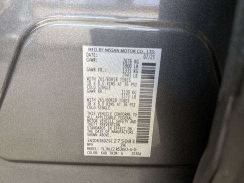 Certified 2025 Nissan Pathfinder Rock Creek AWD/4WD image 39