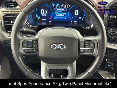 Certified 2023 Ford F150 Lariat w/ Equipment Group 502A High AWD/4WD image 25