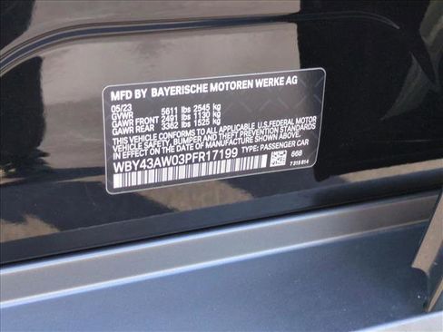 Used 2023 BMW i4 eDrive35 w/ Parking Assistance Package RWD image 26