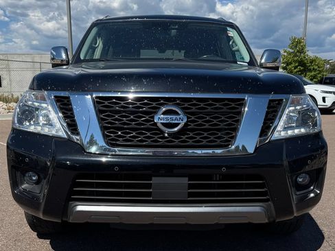 Used 2019 Nissan Armada Platinum w/ Captain's Chairs Package AWD/4WD image 2