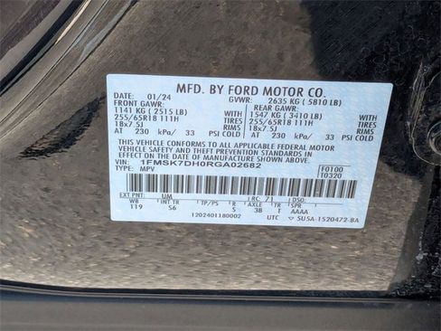 Used 2024 Ford Explorer XLT w/ Equipment Group 202A image 42