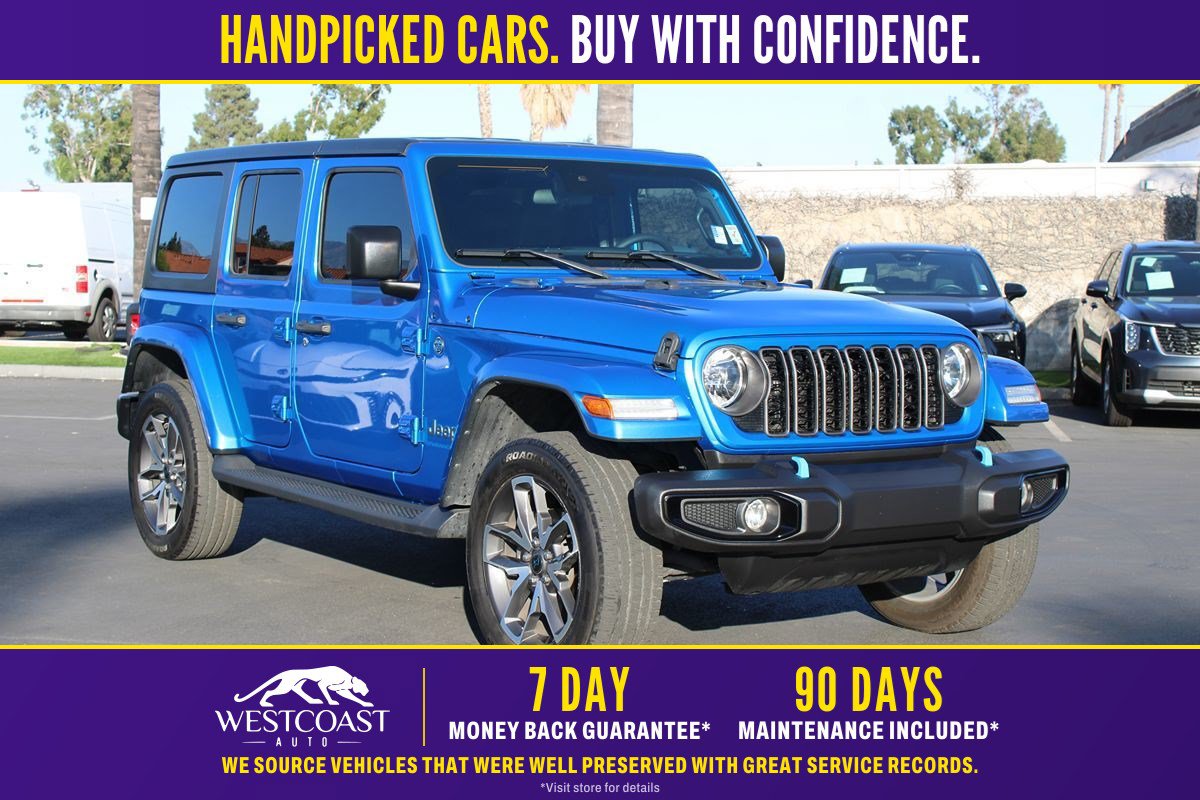 Used 2024 Jeep Wrangler Unlimited AWD/4WD image 1