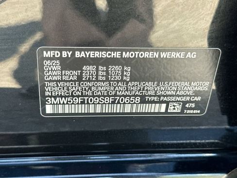 Used 2025 BMW M340i w/ Shadowloine Package RWD image 34