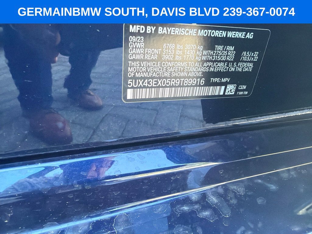 Certified 2024 BMW X6 M60i AWD/4WD image 1