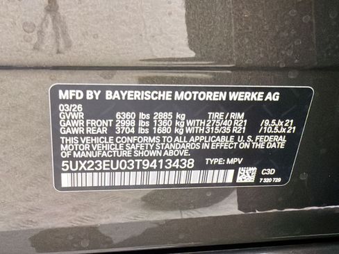 New 2026 BMW X5 xDrive40i w/ M Sport Package AWD/4WD image 20