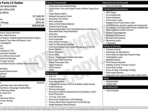 Used 2017 Kia Forte LX image 5