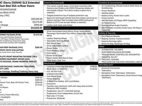 Used 2013 GMC Sierra 2500 SLE w/ SLE Preferred Package AWD/4WD image 32