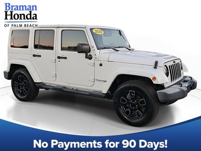 Used 2018 Jeep Wrangler Unlimited Sahara