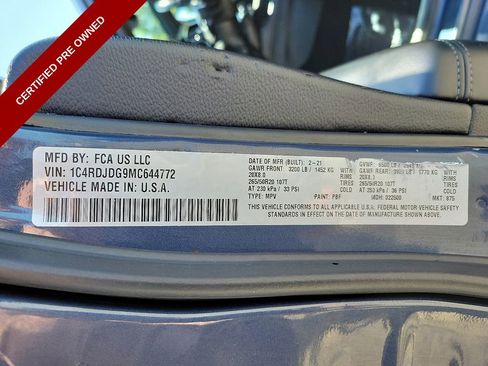 Certified 2021 Dodge Durango GT image 27