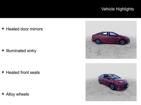 Certified 2019 Toyota Prius Prime Advanced FWD image 12