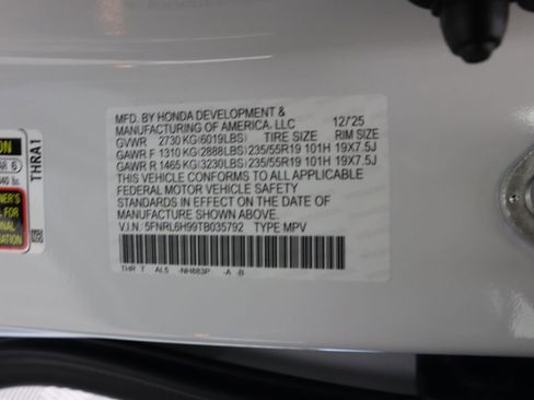 New 2026 Honda Odyssey Elite image 32