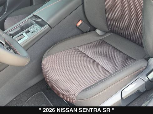 New 2026 Nissan Sentra SR w/ Floor Mat Package FWD image 16