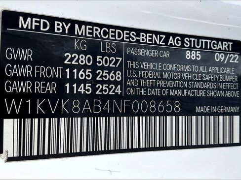 Used 2022 Mercedes-Benz SL 55 AMG 4MATIC image 18