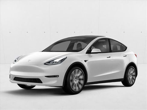 Used 2020 Tesla Model Y Long Range AWD/4WD image 1