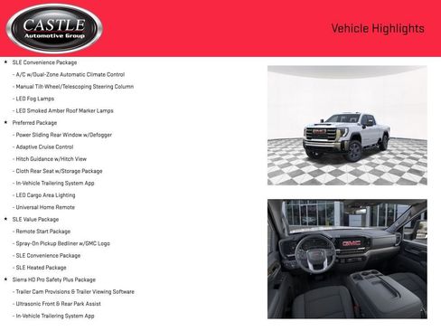 New 2026 GMC Sierra 2500 SLE w/ SLE Value Package; image 7