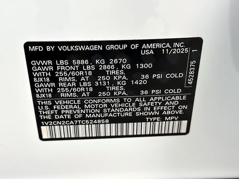 New 2026 Volkswagen Atlas Peak Edition image 27