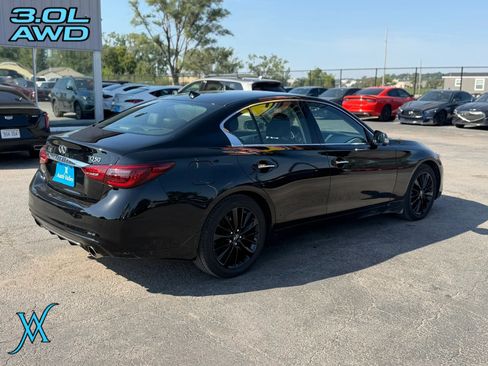 Used 2021 INFINITI Q50 Luxe w/ Seat & Sound Package AWD/4WD image 7