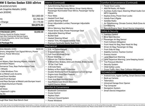 Used 2025 BMW 530i xDrive image 37