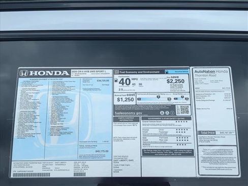 New 2026 Honda CR-V Sport-L image 21