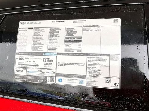 New 2026 Cadillac Optiq Sport 1 image 15