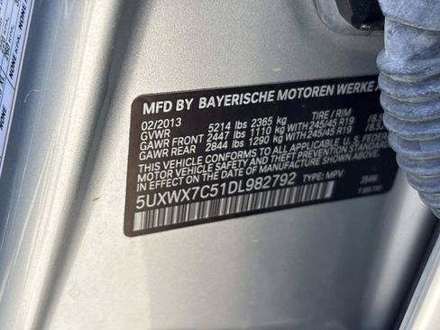 Used 2013 BMW X3 xDrive35i AWD/4WD image 19