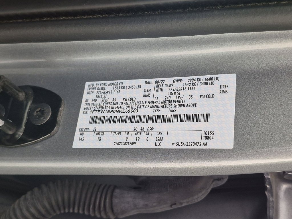 Used 2022 Ford F150 XLT w/ Equipment Group 302A High AWD/4WD image 39