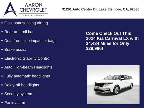 Used 2024 Kia Carnival LX image 15