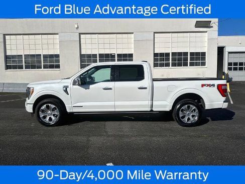 Certified 2021 Ford F150 Platinum w/ Equipment Group 701A High AWD/4WD image 4