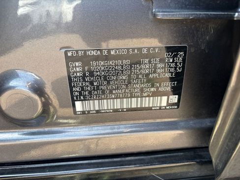 Used 2025 Honda HR-V EX-L image 30