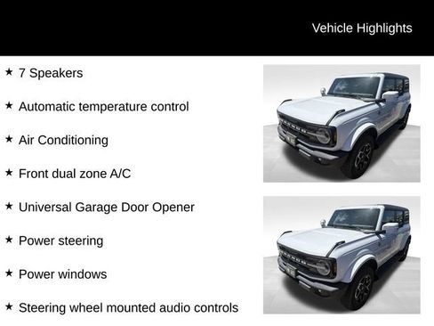 Certified 2025 Ford Bronco Outer Banks AWD/4WD image 11