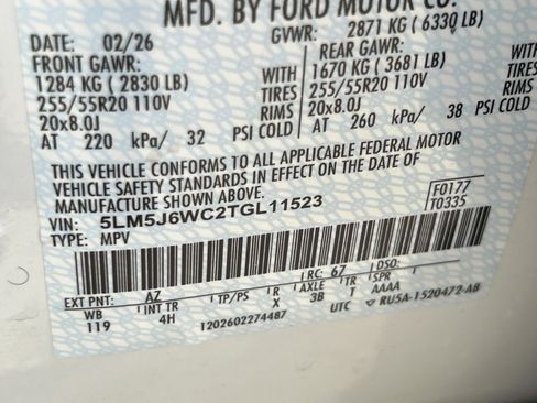 New 2026 Lincoln Aviator 2WD image 31