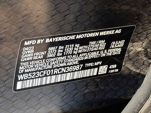 Certified 2024 BMW iX xDrive50 w/ Sport Package AWD/4WD image 28