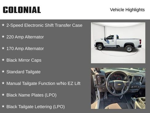 New 2025 Chevrolet Silverado 2500 W/T w/ WT/CX Safety Package image 18