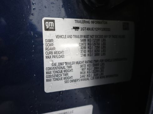 Used 2023 GMC Sierra 3500 SLT w/ Gooseneck/5TH Wheel Package image 69