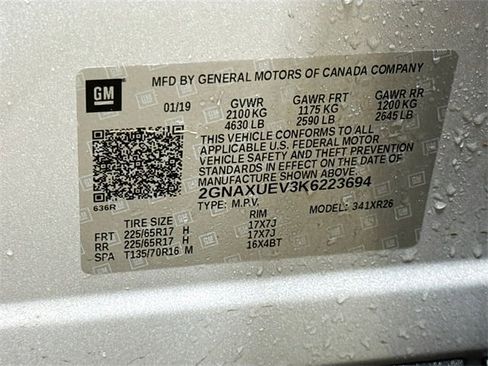 Used 2019 Chevrolet Equinox LT image 30