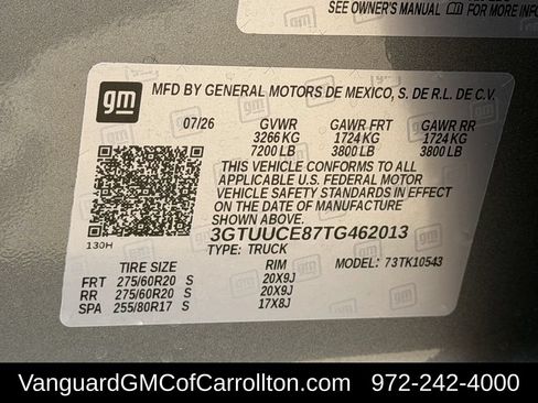 New 2026 GMC Sierra 1500 Elevation w/ Elevation Premium Package AWD/4WD image 24