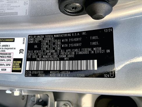 Used 2025 Toyota Corolla Cross AWD Hybrid w/ Moonroof Package image 38