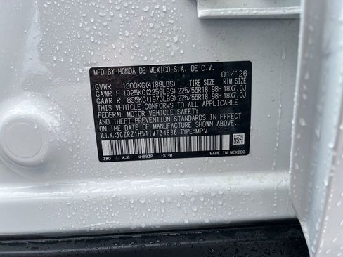 Certified 2026 Honda HR-V Sport image 11