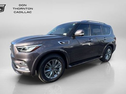 Used 2022 INFINITI QX80 Luxe w/ Cargo Package AWD/4WD image 1
