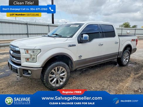 Used 2016 Ford F150 King Ranch w/ Equipment Group 601A Luxury AWD/4WD image 1