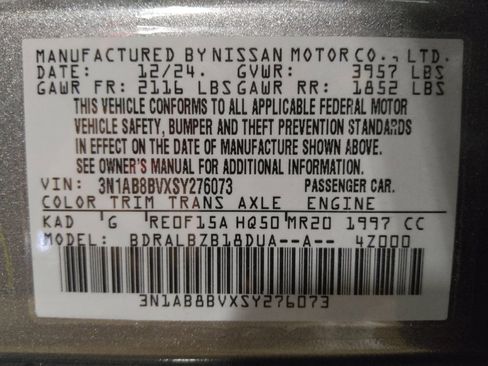 Used 2025 Nissan Sentra S FWD image 33