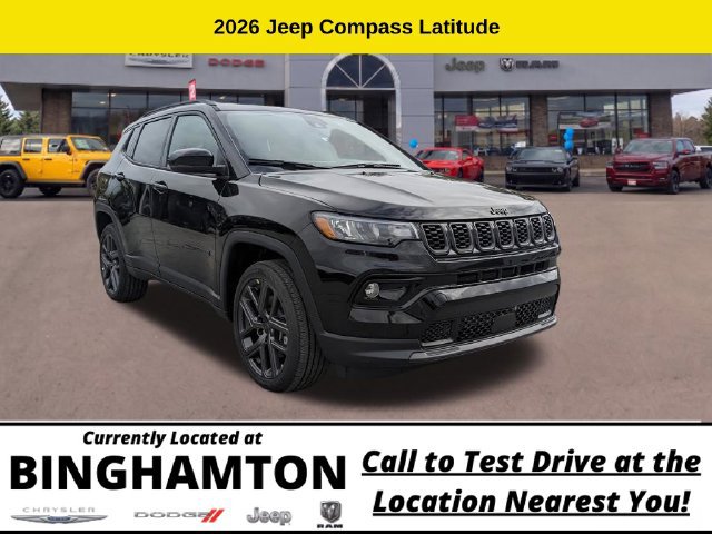 Used 2026 Jeep Compass Latitude w/ Quick Order Package 29K AWD/4WD 360° Tour
