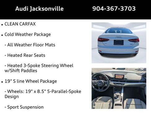 Used 2019 Audi A5 2.0T Premium Plus w/ Premium Plus image 9