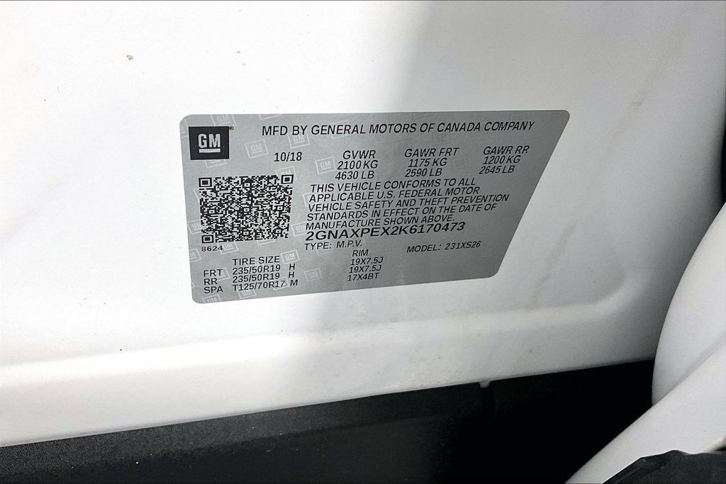 Used 2019 Chevrolet Equinox Premier FWD image 32