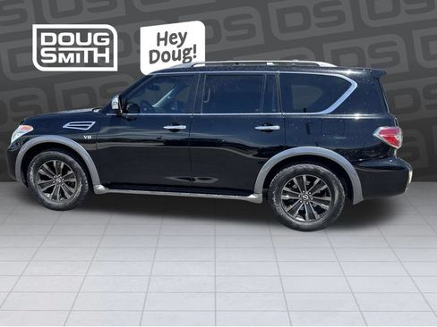 Used 2017 Nissan Armada Platinum w/ Captain Seat Package AWD/4WD image 2