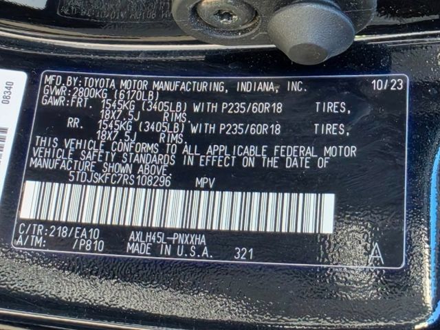 Used 2024 Toyota Sienna XLE w/ XLE Plus Package AWD/4WD image 33